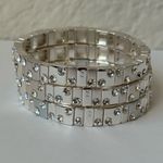 NWOT Roxanne assoulin twinkle little star bracelets set of three Silver Photo 2