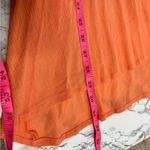 ASOS NWT  Swim tie front slit bell sleeve cover up coral sz 6 Photo 3