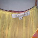 Colorful Ruffle Dress Orange Size M Photo 2