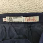 Rafaella Vintage  Skirt‎ 100% Worsted Wool Knee Length Women's Size 10 Navy Blue Photo 2