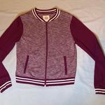 Varsity Burgundy  Jacket Photo 0