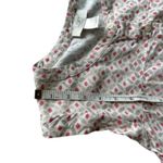 Loft Linen White Tan Coral Pattern Sleeveless Tank Top size Medium Photo 4