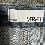 Vervet Sienna Super High Rise Denim Shorts Blue Photo 9