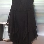 💕SPELL GYPSY X FREE PEOPLE💕 Mira Bustier RaRa Dress Black Medium M NWT Photo 9