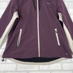 Dickies STORM Womens Softshell Jacket Hooded Plum Beige Outdoor, Size XL Photo 2