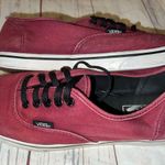Vans Maroon shoes Photo 0