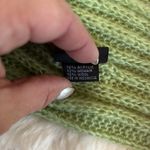 Wooden Ships Green Ribbed Open Cardigan Photo 9
