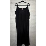 NWT Comfort Choice Snap to Fit Black Lace Trim Full Slip Dress Plus Sz 30/32 3x Photo 2