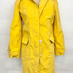 Isaac Mizrahi X Target Trench Rain coat jacket yellow size large Photo 0