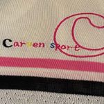 Carven Golf White Zip Front Jersey Shirt Photo 1