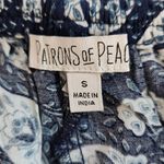 Patrons of Peace Navy Boho Skorts Size Small NWT Dark Blue Paisley Shorts Photo 3