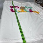 BiBi women’s L White 'It's My Birthday' Tee FLAWED t Photo 8