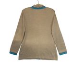 St. John Collection Vintage Beige Knit Cardigan Luxury Old Money Classic Size 10 Photo 5