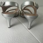 Naturalizer  Women's Taimi Dress Sandal, Silver Glitter, Sz 9.5W = Photo 4