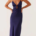 Peppermayo  Exclusive Flora Satin Maxi Dress Photo 0