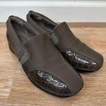 Clarks Collections Gael Beam Faux Alligator Slip On Loafer Shoes Photo 0