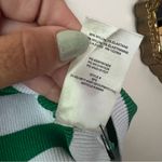 Babaton ARITZIA  sleeveless striped knit‎ top green white Womens SIZE LARGE Photo 5