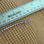 Elegant Silver Tennis Bracelet Photo 2