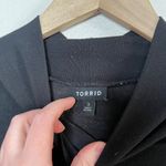 Torrid  Black Long Sleeve Lightweight Mockneck Top Size 3X Photo 4