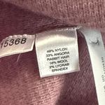 Ann Taylor  Mauve Knit Cardigan XL Angora Wool Women’s Jacket Classy Photo 7