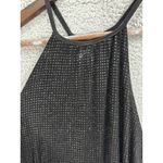 Wet Seal Sparkle Dress Women Medium High Low Open Back Y2K Party Prom Glam Photo 4