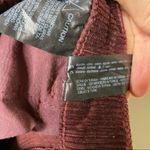 ZARA  Brown chocolate WINE Velvet Wide Leg Pants sz 2 Photo 4