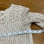 Staring At Stars  Knit Sweater Womens Small‎ Open Weave Lightweight Long Sleeve Photo 6