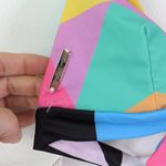 Mara Hoffman  Diamond Wrap Bikini‎ Top in Aqua Size XS Photo 2