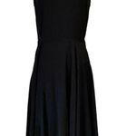 Elie Tahari Tammie Black Silk Dress A-Line Asymmetric Hem Sleeveless Medium NWT Photo 7