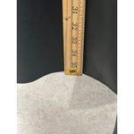 Bailey 44 Black Georgina Dress Faux Leather Hem Minimalist Punk Chic Size Large Photo 5