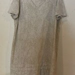 Nicole Miller  Cream Patterned Top Photo 0