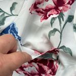 A Byer A. Byer Sheer Floral Button Down Top White Medium Photo 2