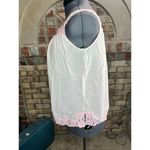 tank top pink lace square neck Size M Photo 4