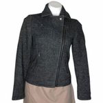 Downeast  Fabric Moto Jacket Salt & Pepper Womens Size XS Photo 2