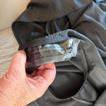 MiracleSuit  Aurora Black Shirred Swim Dress. Size 14. Photo 8