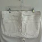 J.Crew Women's Jeans Vintage Slim Straight Button Fly White Denim Size 33 New Photo 4