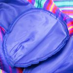 Vintage Adrianna Papell‎ 100% silk blazer jacket, floral print, size 16 Blue Photo 16