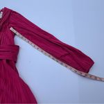 Anthropologie Aureta Elegant Pink Pleated Dress M Photo 9