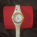 Kate Spade White and Multicolor Polka Dot Watch Photo 1