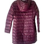 Calvin Klein Women’s Wine Quilted Hooded Parka Sz Small Photo 10
