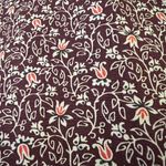 L.L.Bean  Floral Button Down Top Shirt Wrinkle Free Purple Pink Size Large Regular Photo 3