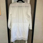 Ulla Johnson 577  Flores White Embroidered Dress Photo 3