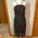 Chi Chi London Payge Halter Neck Lace Cocktail Dress black size 6 Photo 1