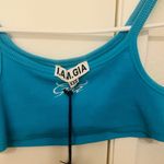 I am gia Blue Elia Crop Top Photo 1