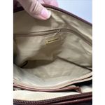 Giani Bernini  Turn-Lock Glazed Dome Satchel Saffiano Brown Photo 4