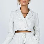 Princess Polly NWT  Krister Cropped Blazer Grey Photo 0