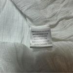 Fyve White Crochet 3/4 Sleeve Boho Bohemian Lace Nlouse Top Shirt large Photo 7