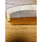 1920'S Art‎ Deco Celluloid La Parisienne Hair Comb FRANCE Salmon Brown 8.75" Photo 4
