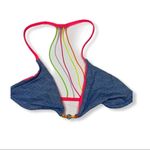 Beach Bunny  Denim Effect Bikini Top Photo 11