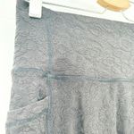 Buffbunny Collection Buffbunny Womens Athleisure Active‎ Flower Power Jacquard Floral Leggings Black Photo 3